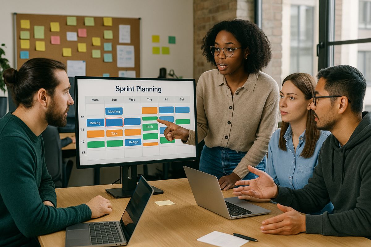 Coordinating Development Sprints with a Versatile Calendar Tool
